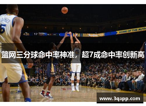 篮网三分球命中率神准，超7成命中率创新高